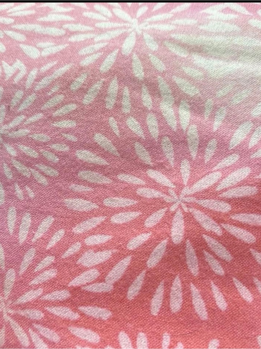 Pink Abstract Flower Flannel Fabric Joanns